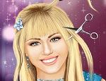 قص شعر هانا مونتانا الحقيقي